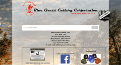 Desktop Screenshot of bluegrasscutlery.com
